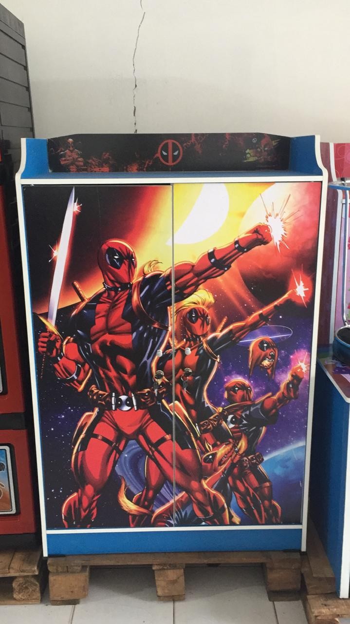 Lemari Baju Anak Motif Antman